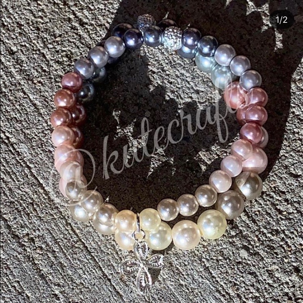 2 STACK HANDMADE BRACELET